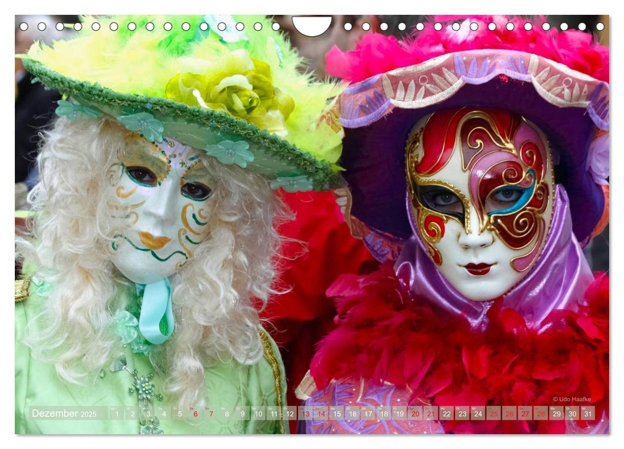 Bild: 9783435733316 | Magie der Masken (Wandkalender 2025 DIN A4 quer), CALVENDO...