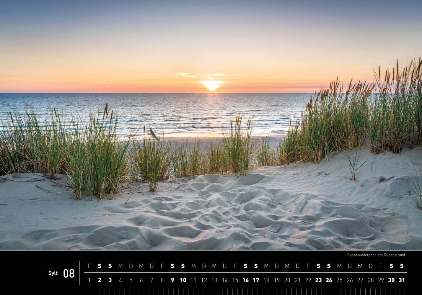 Bild: 9783968555331 | 360° Sylt Premiumkalender 2025 | Jan Becke | Kalender | Spiralbindung