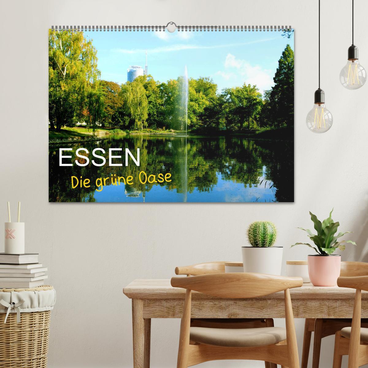 Bild: 9783435484164 | Essen - Die grüne Oase (Wandkalender 2025 DIN A2 quer), CALVENDO...