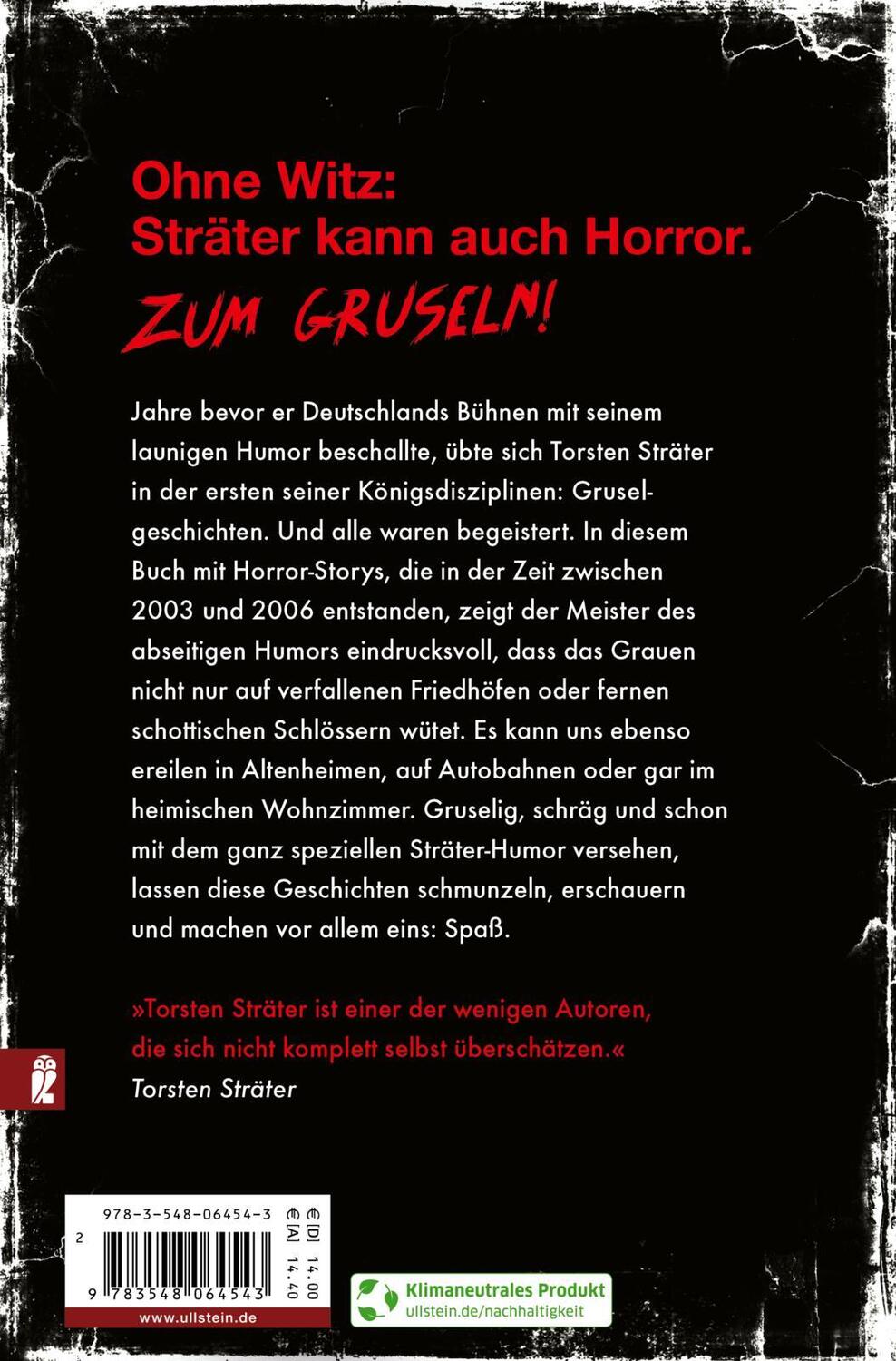 Rückseite: 9783548064543 | Sträters Gutenachtgeschichten | Torsten Sträter | Taschenbuch | 512 S.