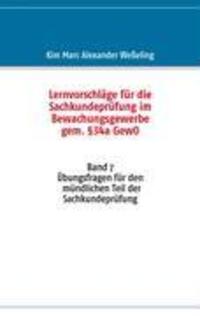 Cover: 9783837055382 | Lernvorschläge für die Sachkundeprüfung im Bewachungsgewerbe gem....