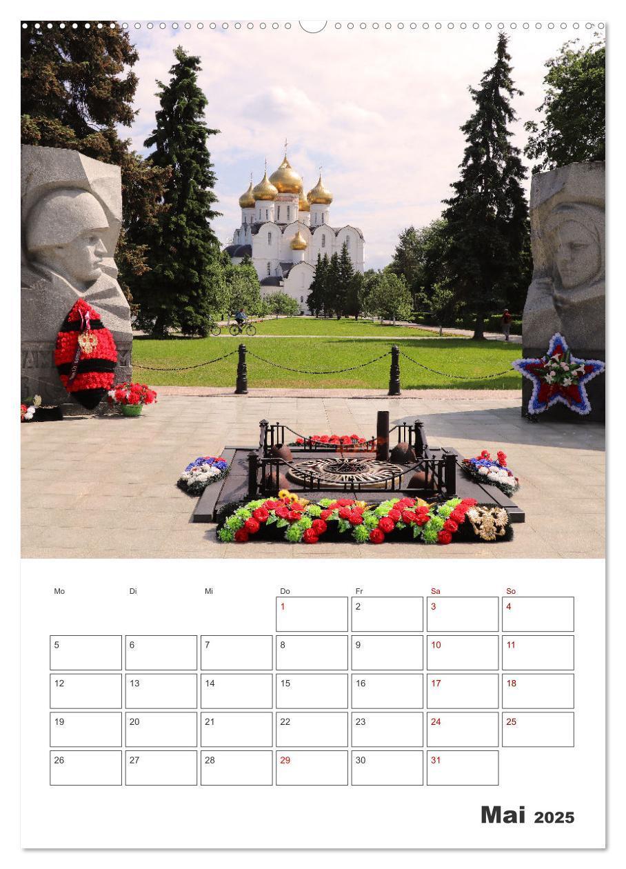 Bild: 9783435908691 | Russland - Terminplaner (Wandkalender 2025 DIN A2 hoch), CALVENDO...