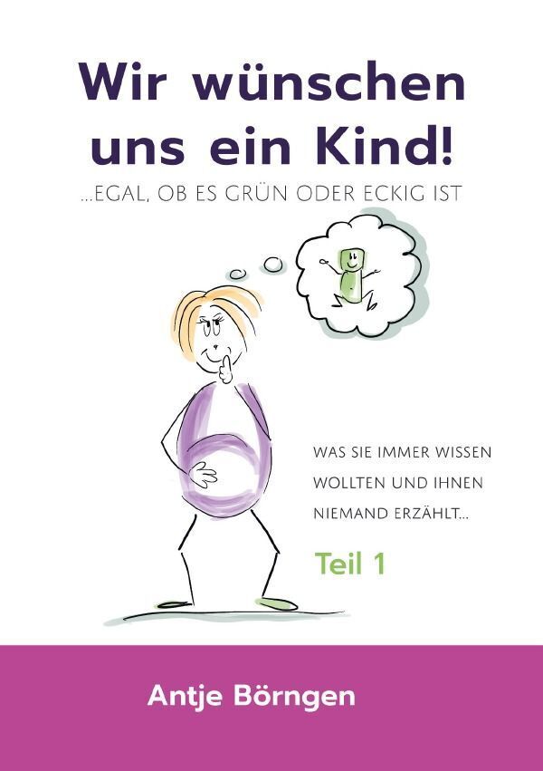 Cover: 9783758434358 | Wir wünschen uns ein Kind!...egal ob es grün oder eckig ist | Börngen