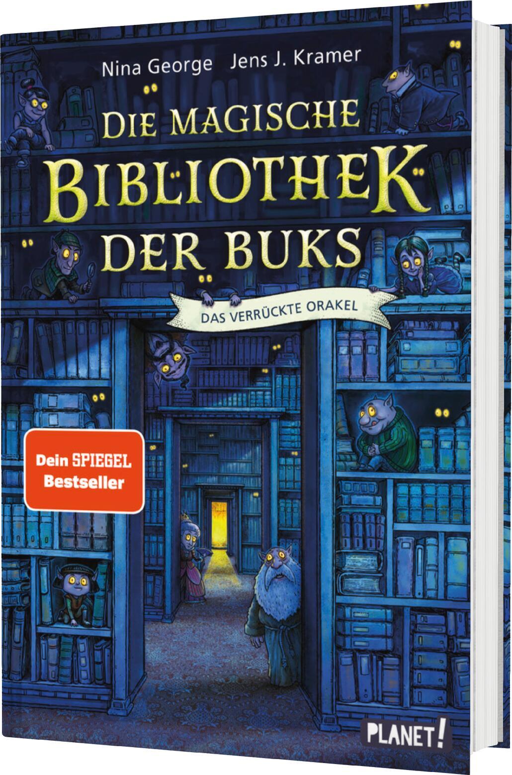 Cover: 9783522508223 | Die magische Bibliothek der Buks 1: Das Verrückte Orakel | Buch | 2024