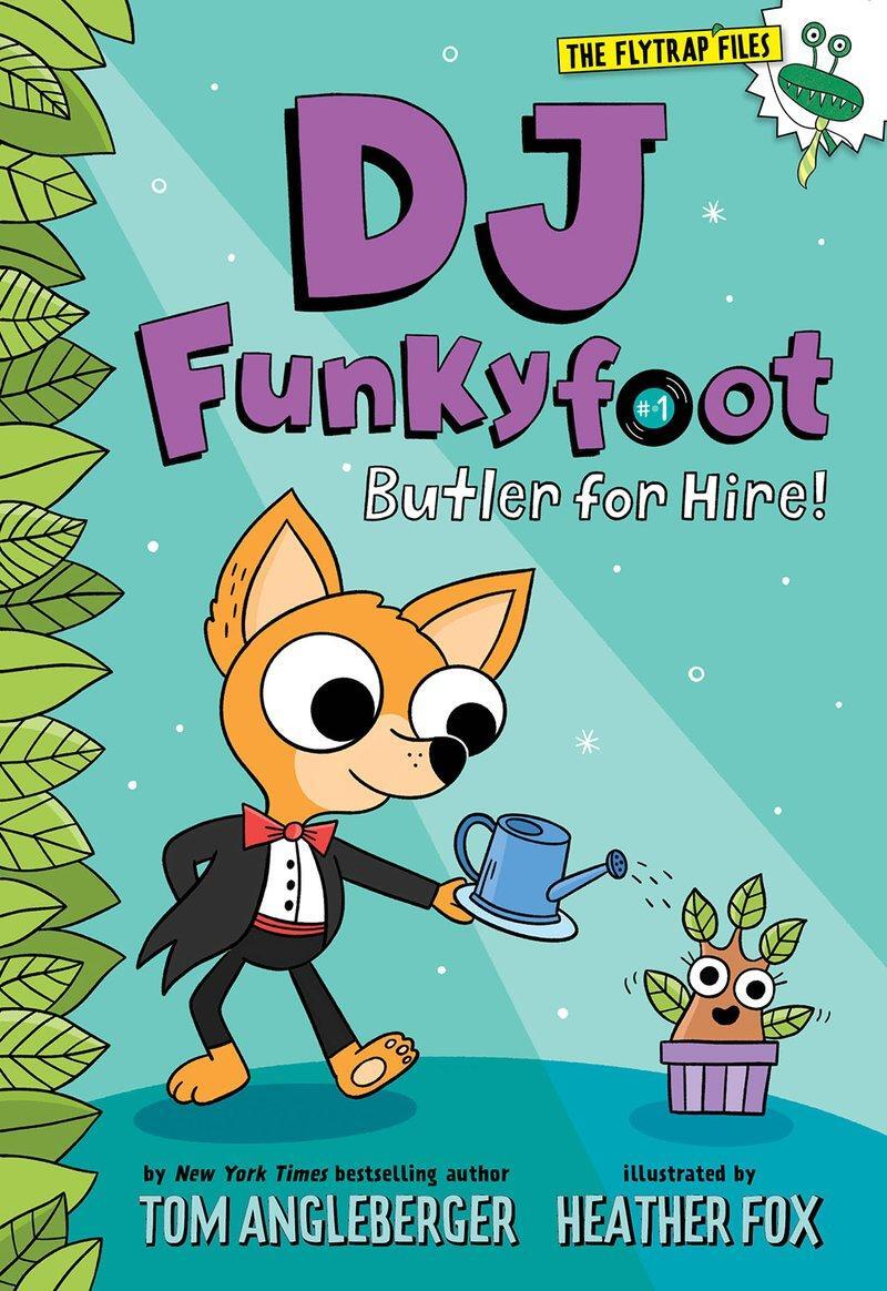 Cover: 9781419747298 | DJ Funkyfoot: Butler for Hire! (DJ Funkyfoot #1) | Tom Angleberger