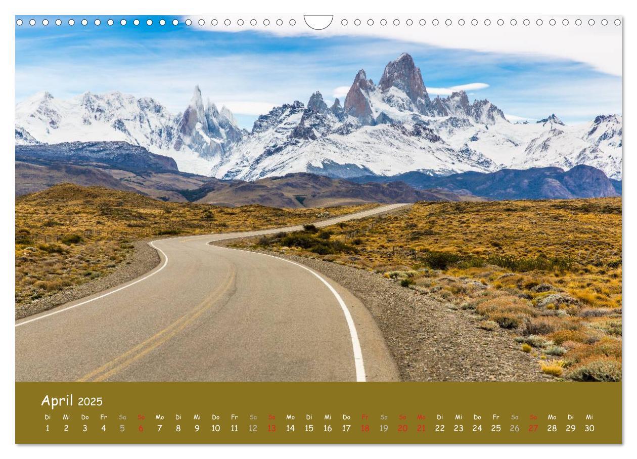 Bild: 9783435594788 | Patagonien 2025 - Traumziel in den Anden (Wandkalender 2025 DIN A3...