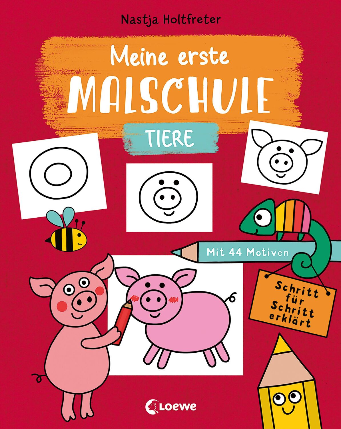 Cover: 9783743210325 | Meine erste Malschule - Tiere | Loewe Kreativ | Taschenbuch | 96 S.