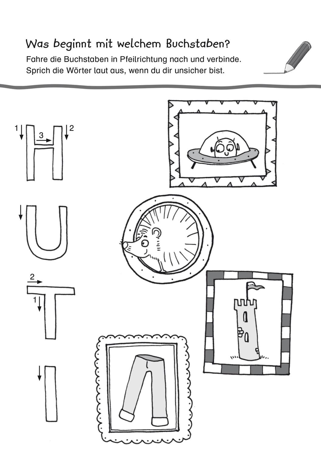 Bild: 9783737333634 | Mein lustiger Buchstaben-Vorschulblock | Christina Braun | Taschenbuch