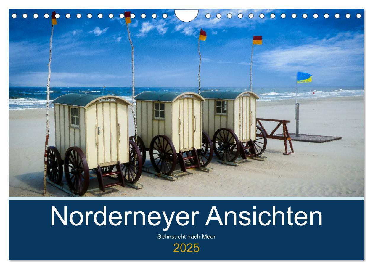 Cover: 9783435030392 | Norderneyer Ansichten (Wandkalender 2025 DIN A4 quer), CALVENDO...