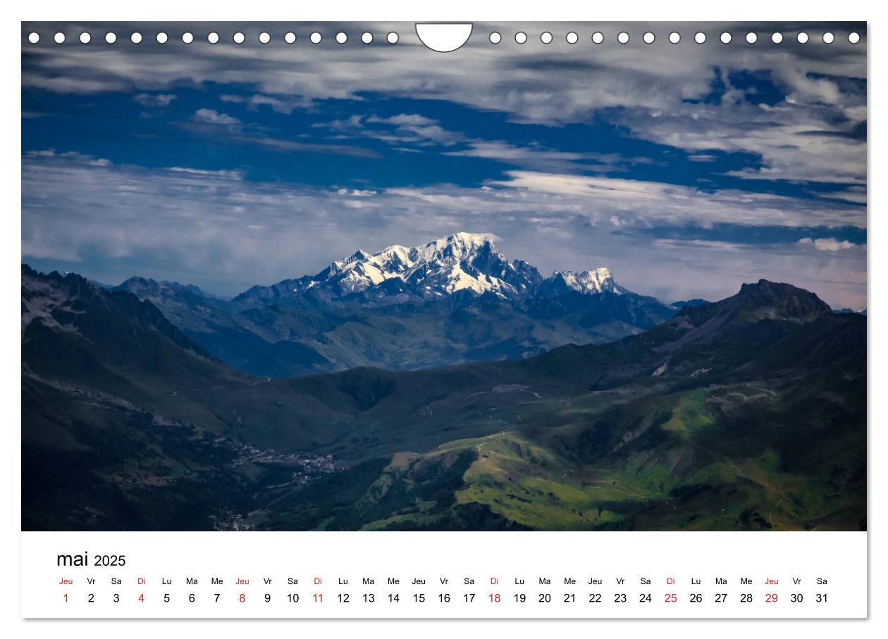 Bild: 9781325944118 | Le massif de Belledonne, vues sur les Alpes (Calendrier mural 2025...