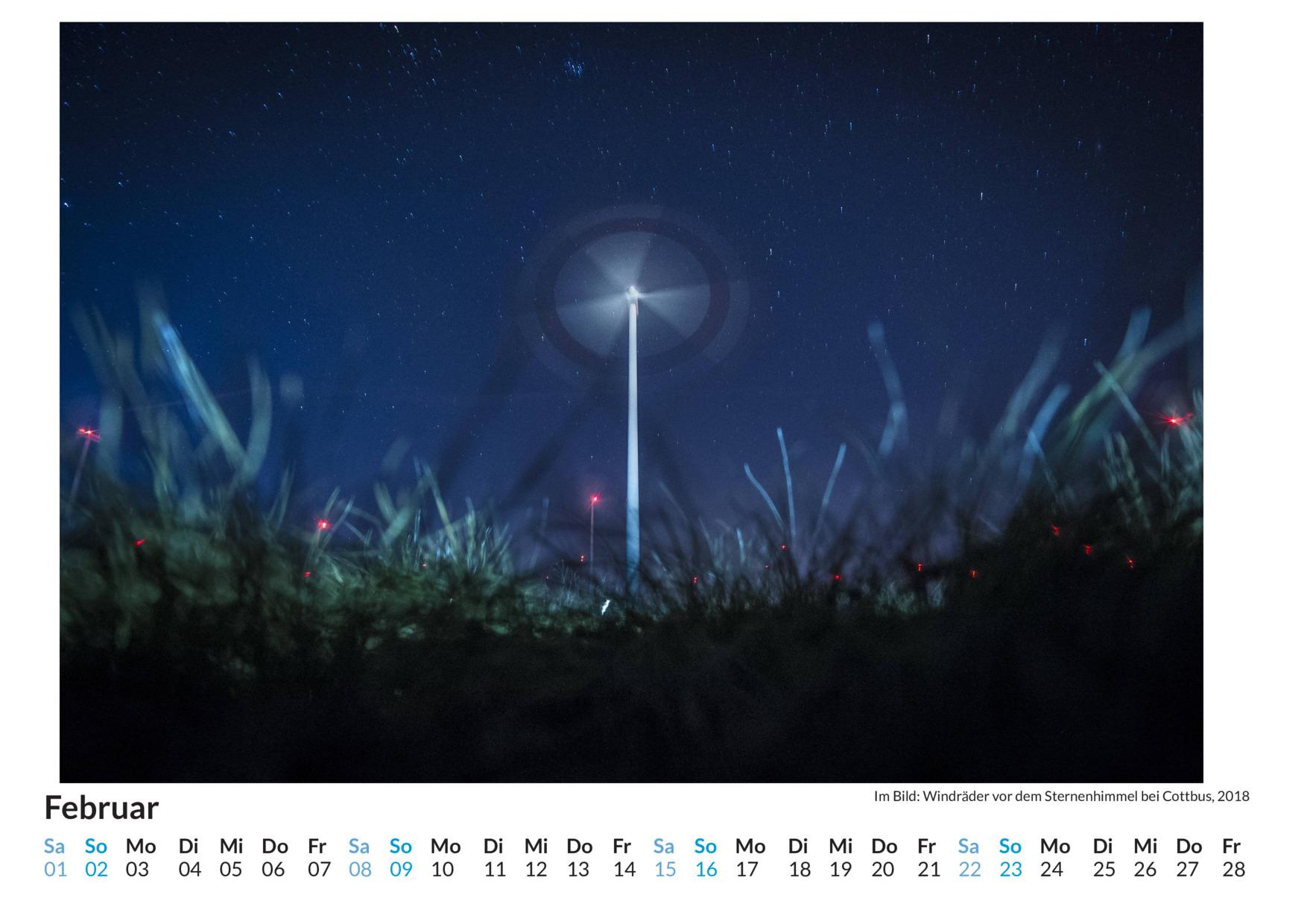 Bild: 9783759121530 | Windräder - (Wandkalender 2025, Kalender DIN A4 quer,...