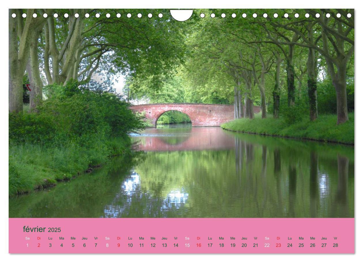 Bild: 9781325956630 | Croisière sur le Canal du Midi (Calendrier mural 2025 DIN A4...