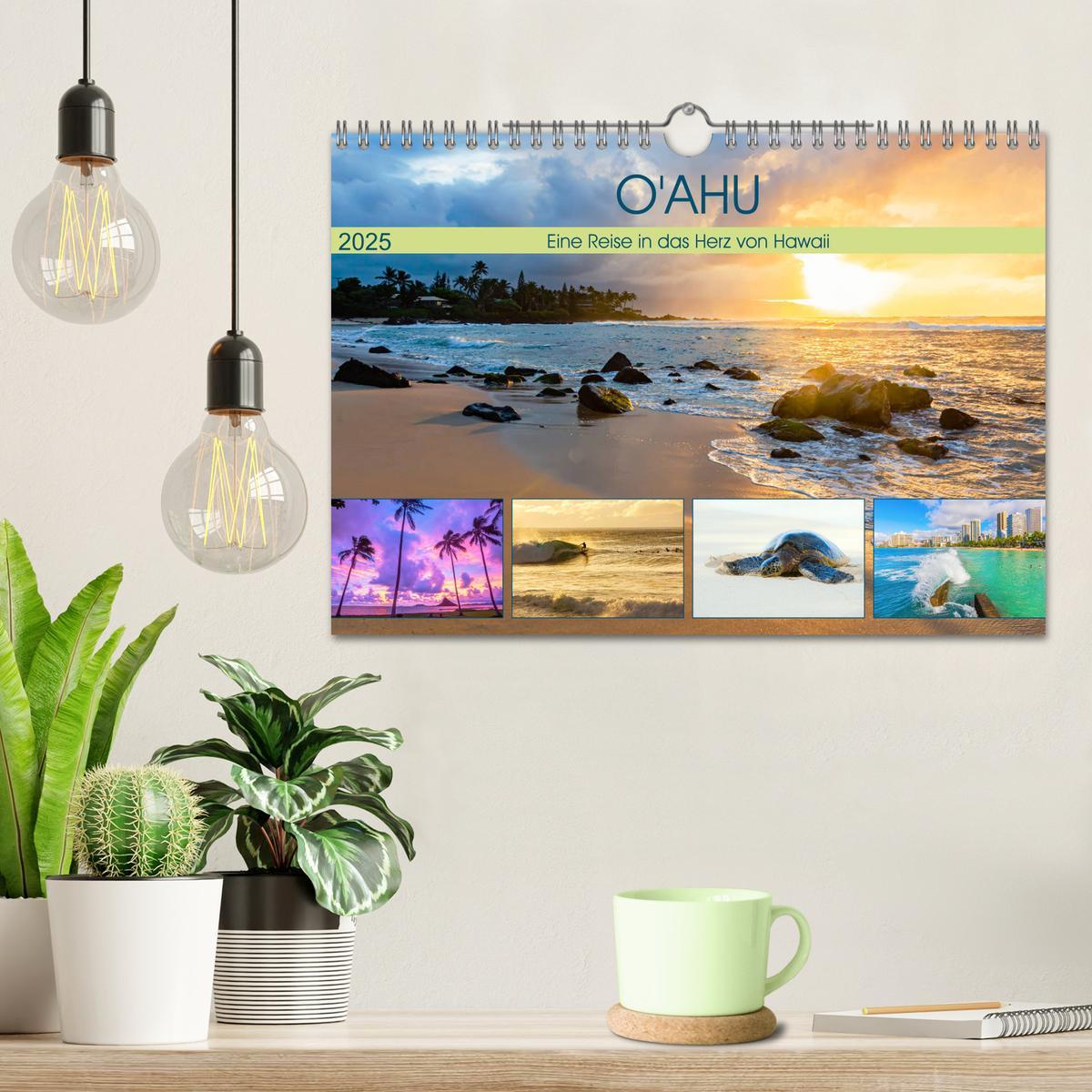 Bild: 9783435176540 | O'ahu - Eine Reise in das Herz von Hawaii (Wandkalender 2025 DIN A4...