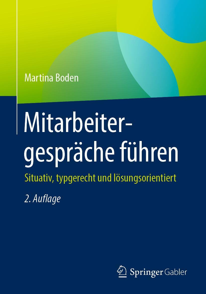 Cover: 9783658296025 | Mitarbeitergespräche führen | Martina Boden | Buch | XIV | Deutsch