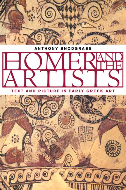 Cover: 9780521629812 | Homer and the Artists | Text and Picture in Early Greek Art | Buch