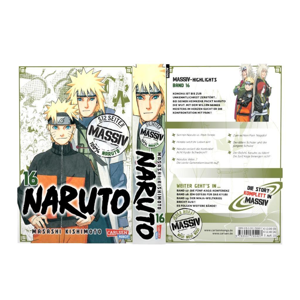 Bild: 9783551795427 | NARUTO Massiv 16 | Masashi Kishimoto | Taschenbuch | NARUTO Massiv