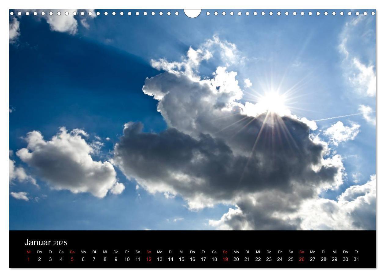 Bild: 9783435655847 | Wolkenmalerei (Wandkalender 2025 DIN A3 quer), CALVENDO Monatskalender