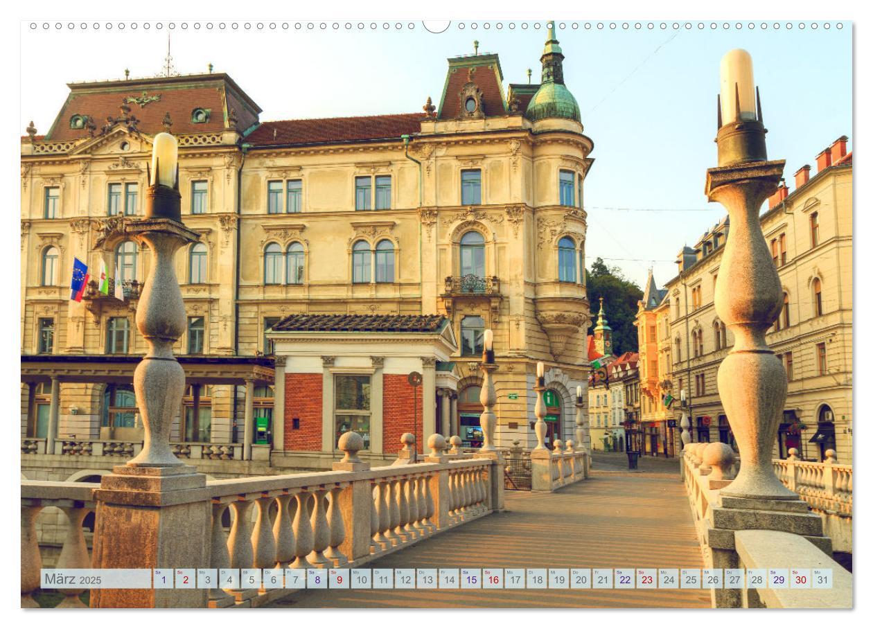 Bild: 9783383850998 | Ljubljana - Sloweniens wunderschöne Hauptstadt (Wandkalender 2025...