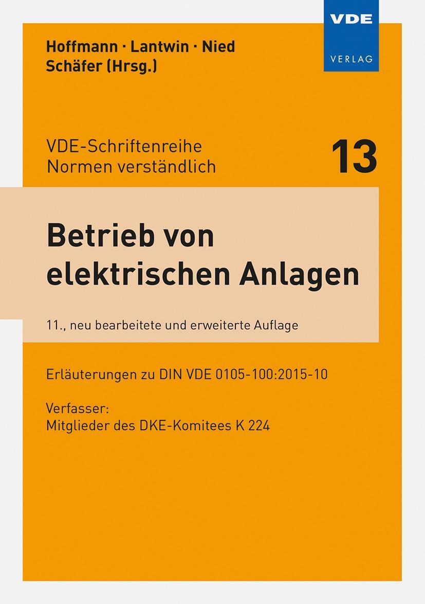 Bild: 9783800743223 | Betrieb von elektrischen Anlagen | DKE-Komitee K | Taschenbuch | 2017