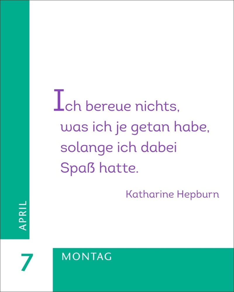 Bild: 9783840032240 | 365 Zitate von Frauen Mini-Geschenkkalender 2025 | Julia Linne | 2025