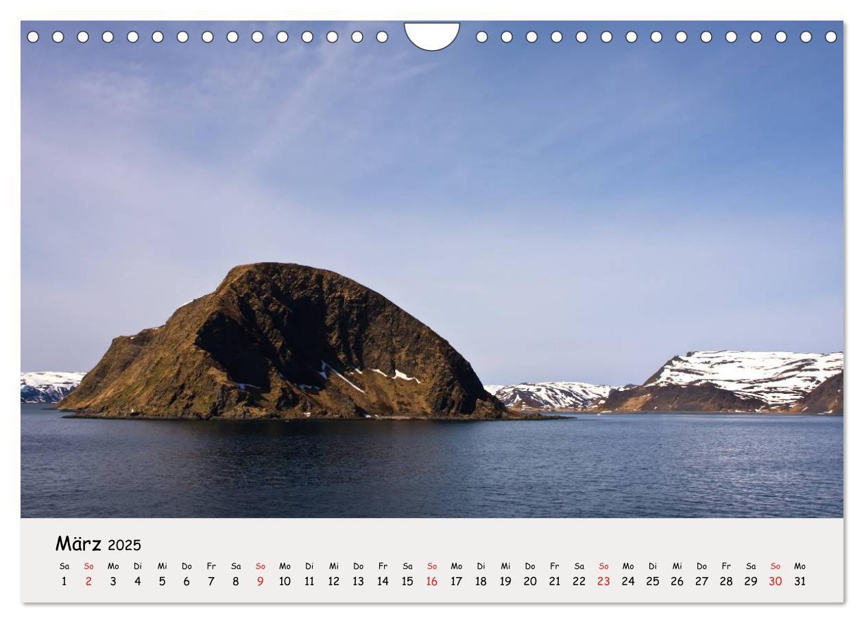 Bild: 9783435791927 | Auf dem Weg zum Nordkap (Wandkalender 2025 DIN A4 quer), CALVENDO...