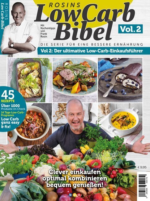 Cover: 4260466399179 | Rosins LowCarb Bibel. Vol.2 | Der ultimative Low-Carb-Einkaufsführer