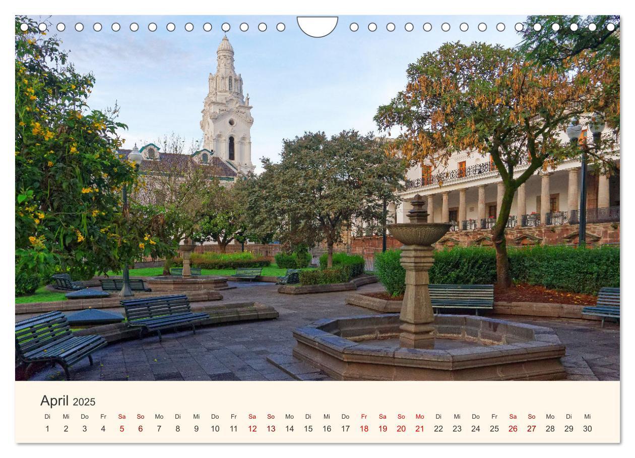 Bild: 9783435405701 | Entdecke Ecuador (Wandkalender 2025 DIN A4 quer), CALVENDO...