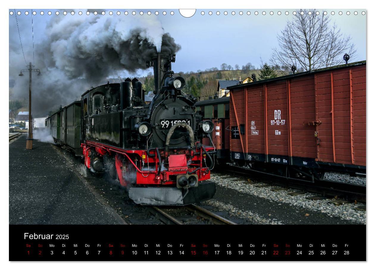 Bild: 9783435380657 | Dampf im Pressnitztal (Wandkalender 2025 DIN A3 quer), CALVENDO...