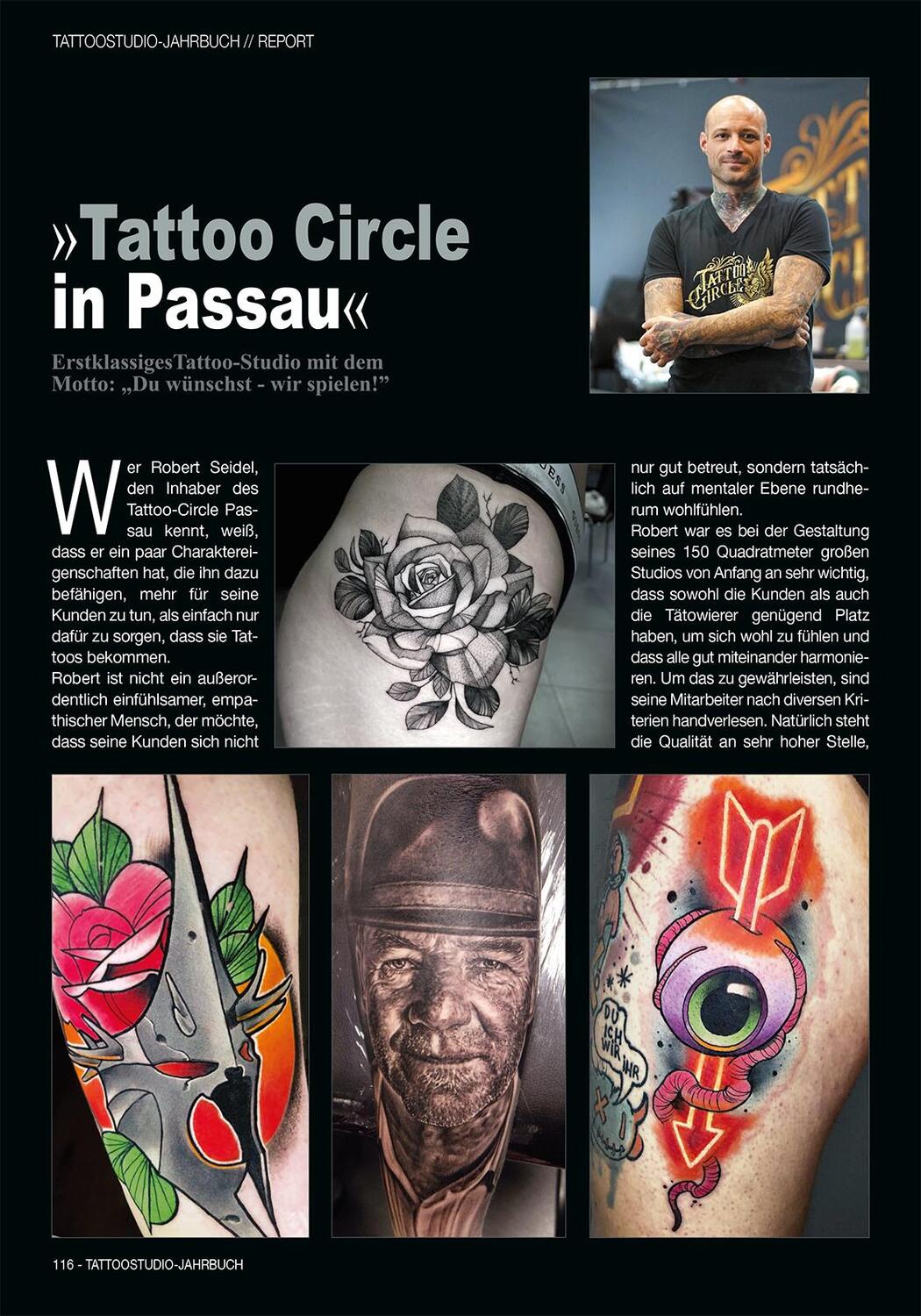 Bild: 9783946386780 | Tattoo Studio - Jahrbuch 2024 | Deutschlands Grosser Studio-Guide