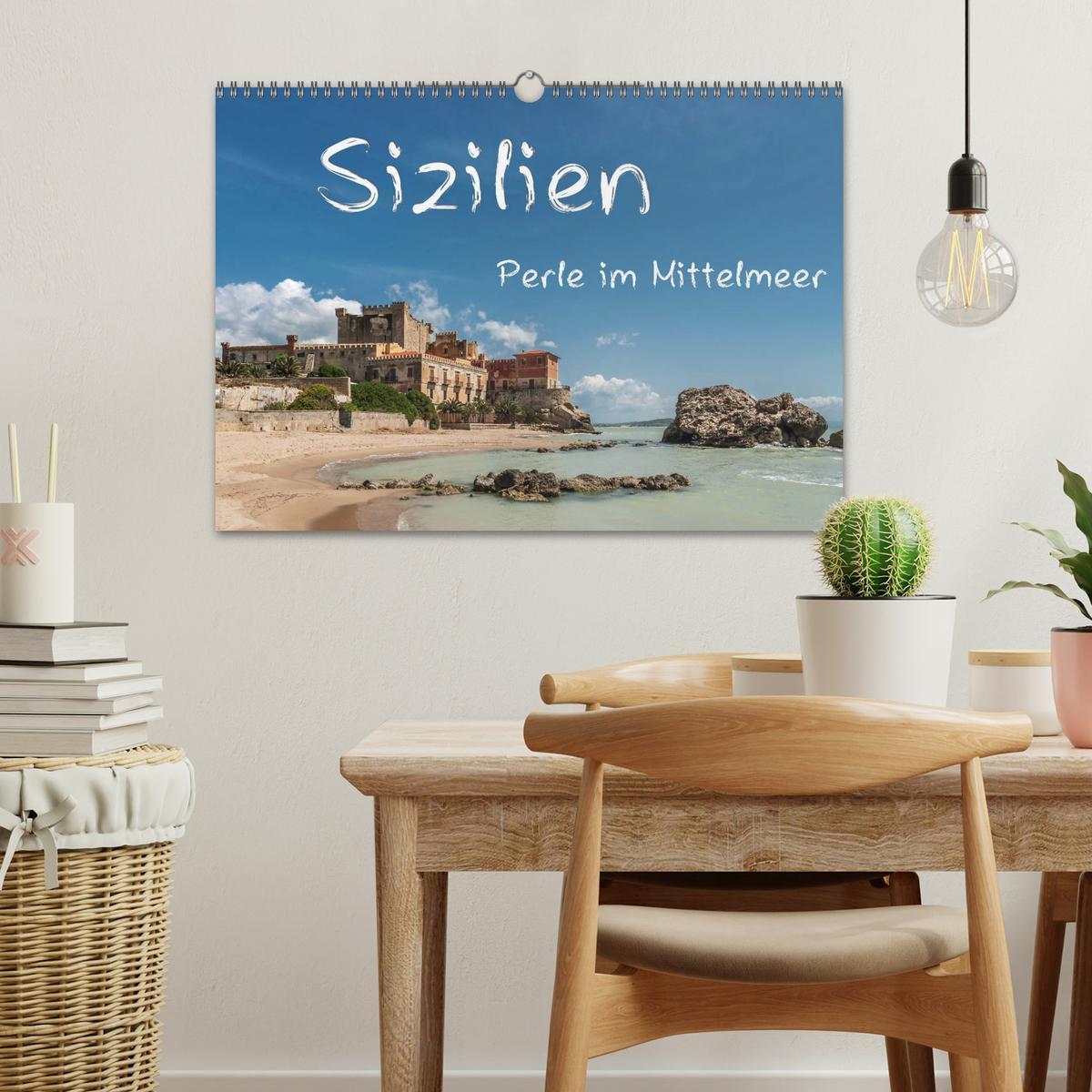 Bild: 9783435626762 | Sizilien - Perle im Mittelmeer (Wandkalender 2025 DIN A3 quer),...