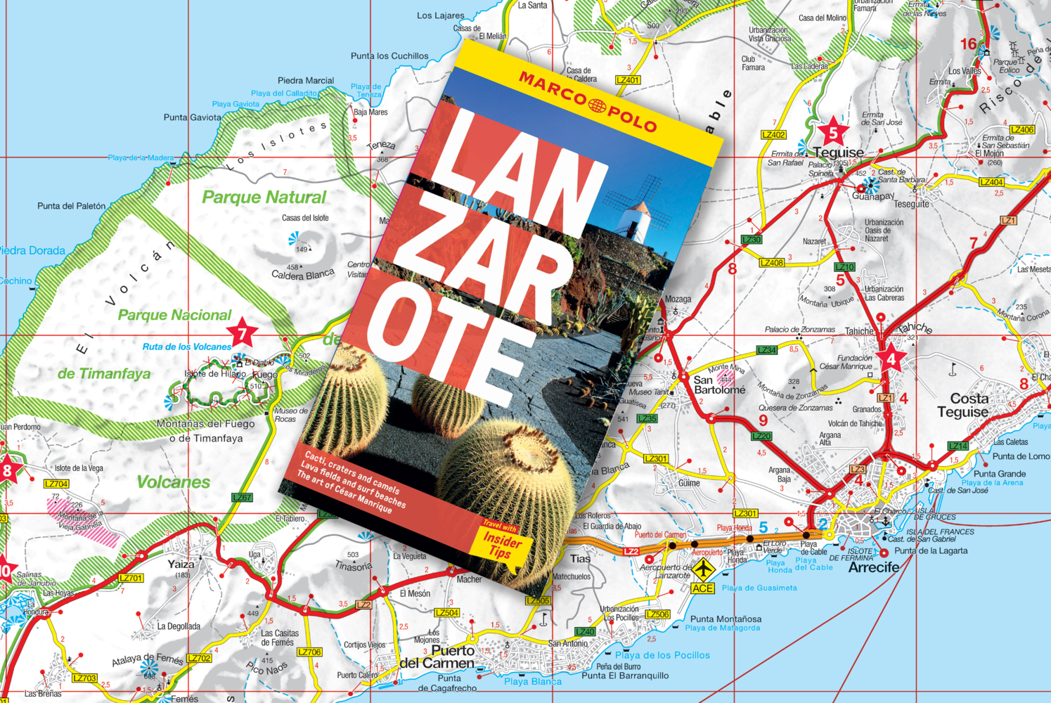 Bild: 9781914515156 | Lanzarote Marco Polo Pocket Travel Guide - with pull out map | Polo