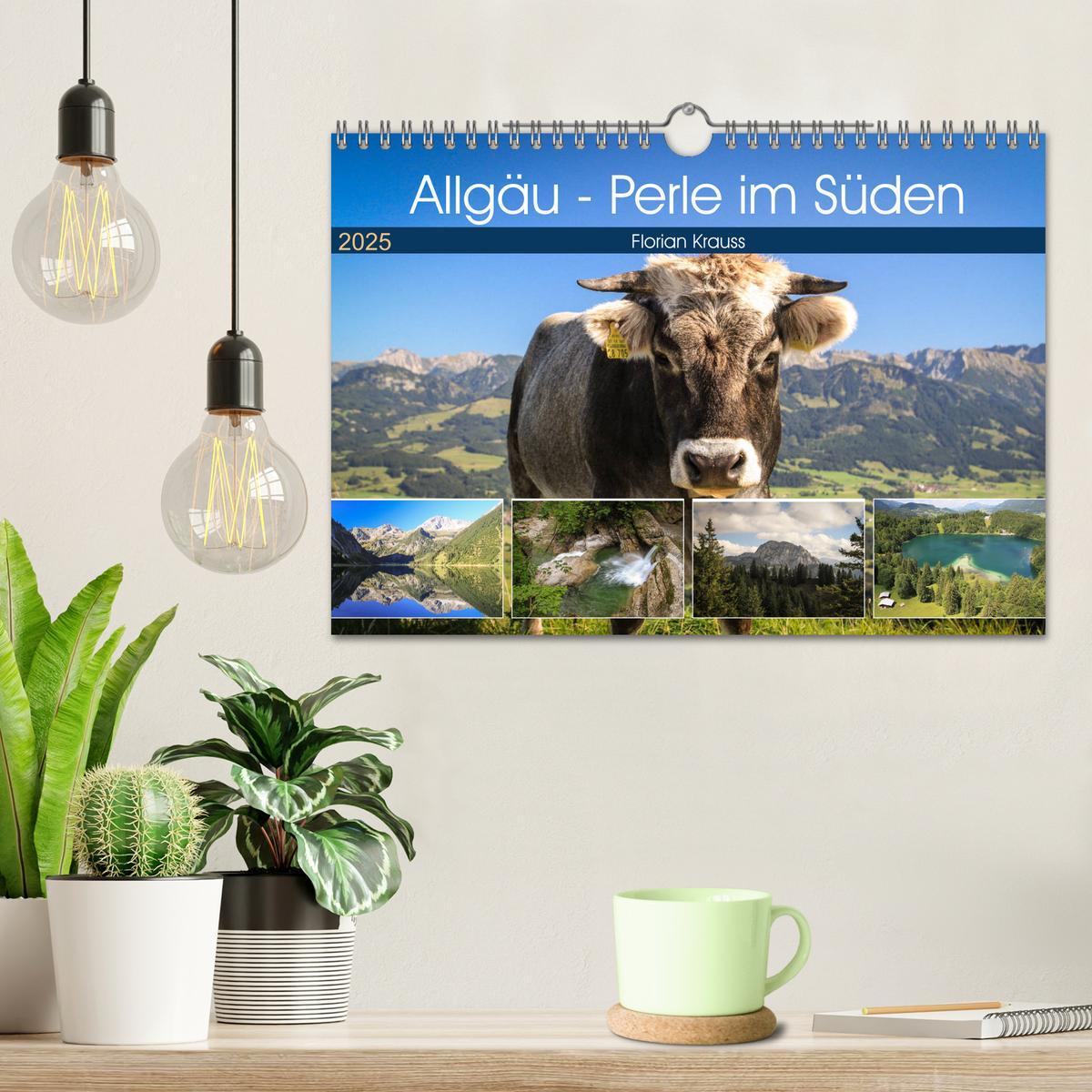 Bild: 9783435192762 | Allgäu - Perle im Süden (Wandkalender 2025 DIN A4 quer), CALVENDO...