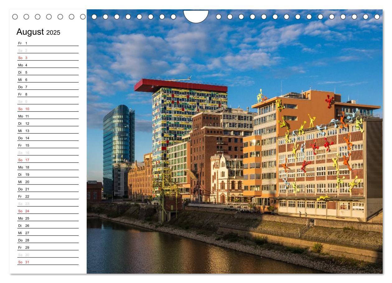 Bild: 9783435536023 | Düsseldorf - Impressionen (Wandkalender 2025 DIN A4 quer), CALVENDO...