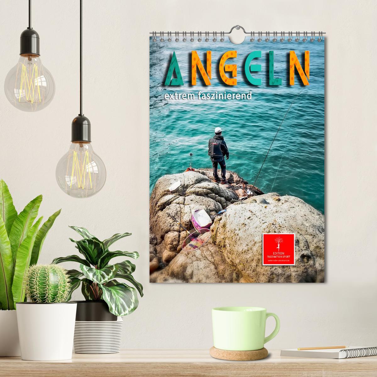 Bild: 9783435903399 | Angeln - extrem faszinierend (Wandkalender 2025 DIN A4 hoch),...