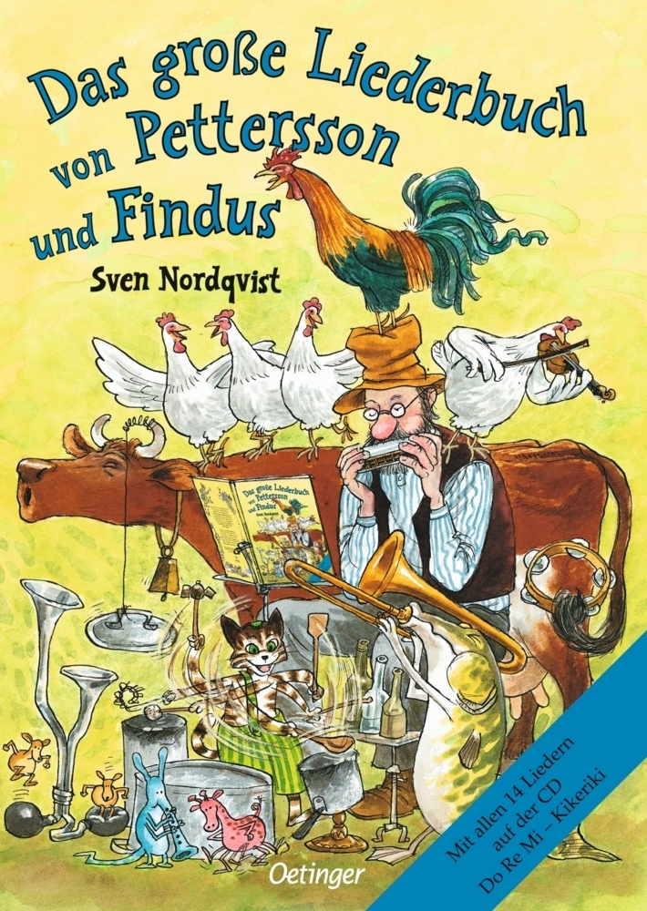 Cover: 9783789143144 | Das große Liederbuch von Pettersson und Findus | Dieter Faber (u. a.)