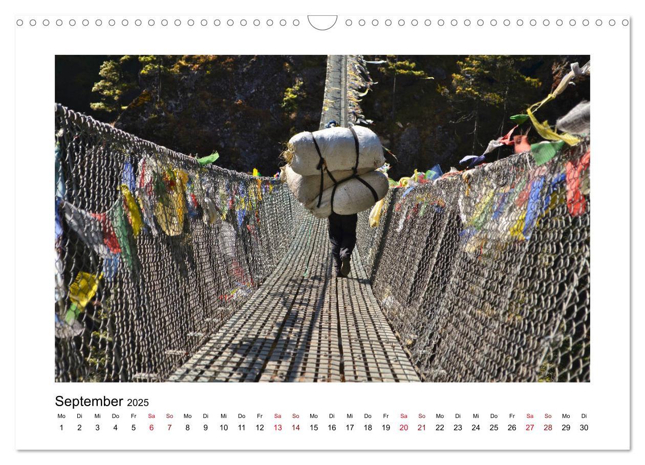 Bild: 9783435127511 | Nepal - Wanderparadies zwischen Annapurna &amp; Everest (Wandkalender...