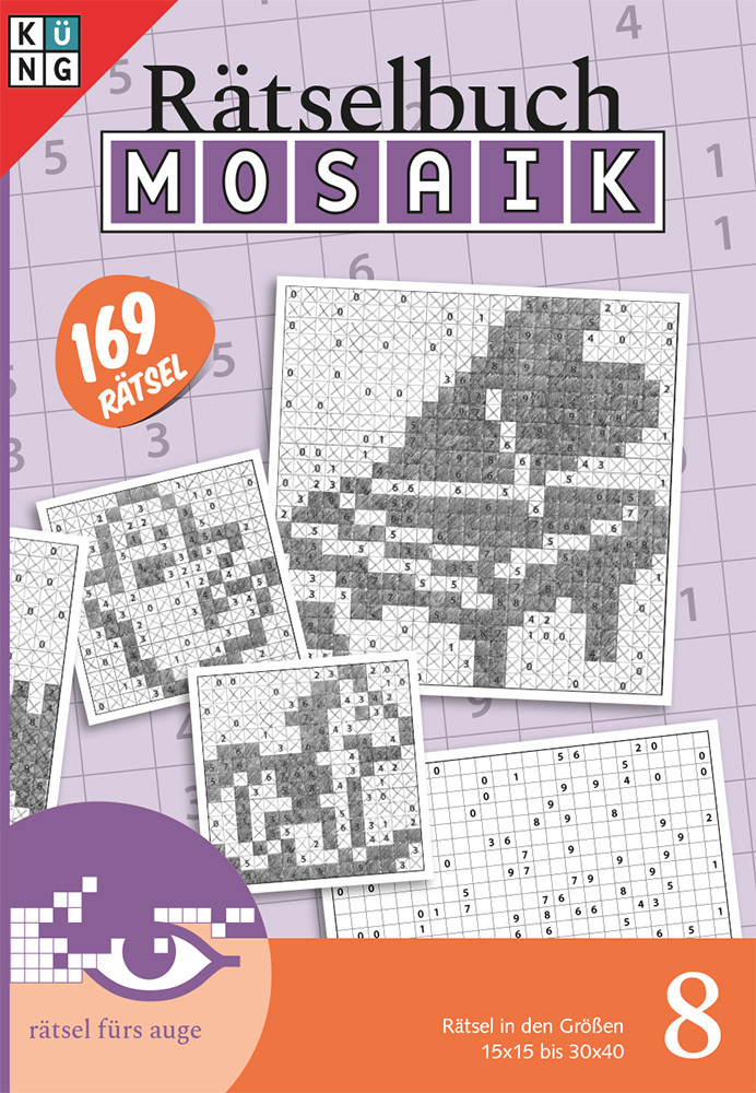 Cover: 9783905573770 | Mosaik-Rätselbuch 8 | Rätsel fürs Auge | Keesing Schweiz AG | Buch