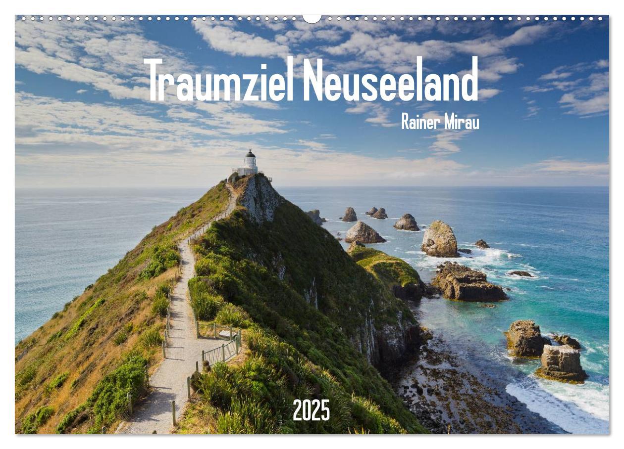 Cover: 9783435564774 | Traumziel Neuseeland 2025 (Wandkalender 2025 DIN A2 quer), CALVENDO...