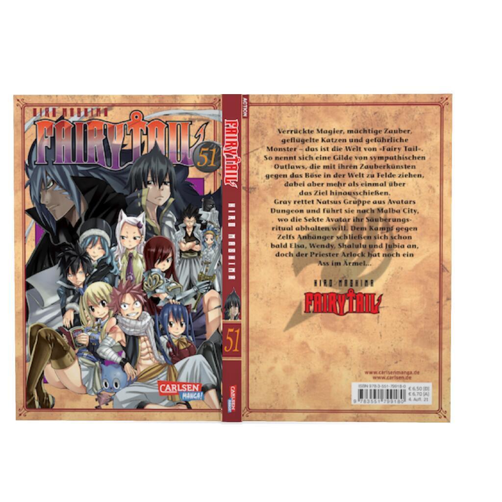 Bild: 9783551799180 | Fairy Tail 51 | Hiro Mashima | Taschenbuch | Fairy Tail | 192 S.