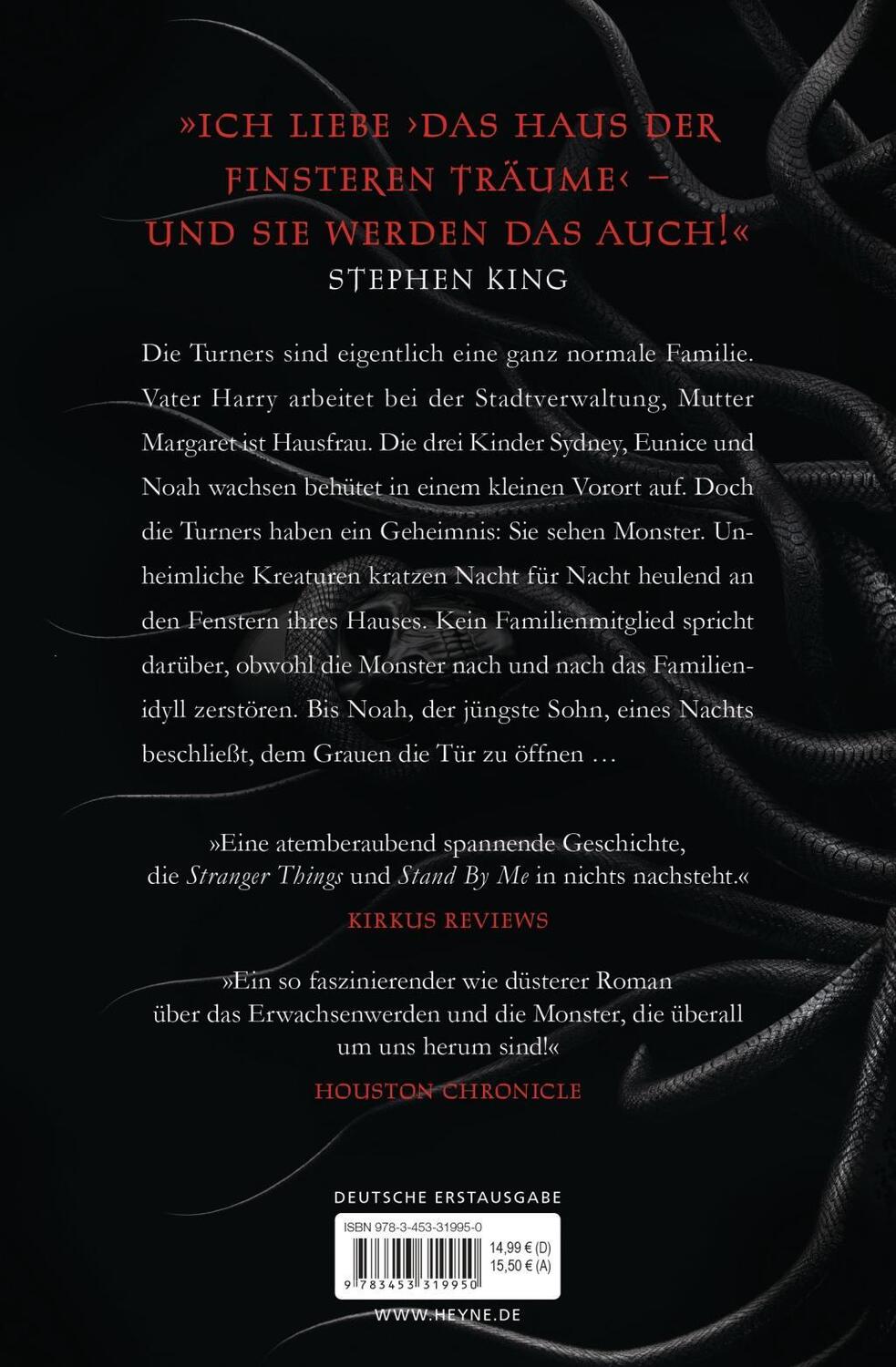 Bild: 9783453319950 | Das Haus der finsteren Träume | Roman | Shaun Hamill | Taschenbuch