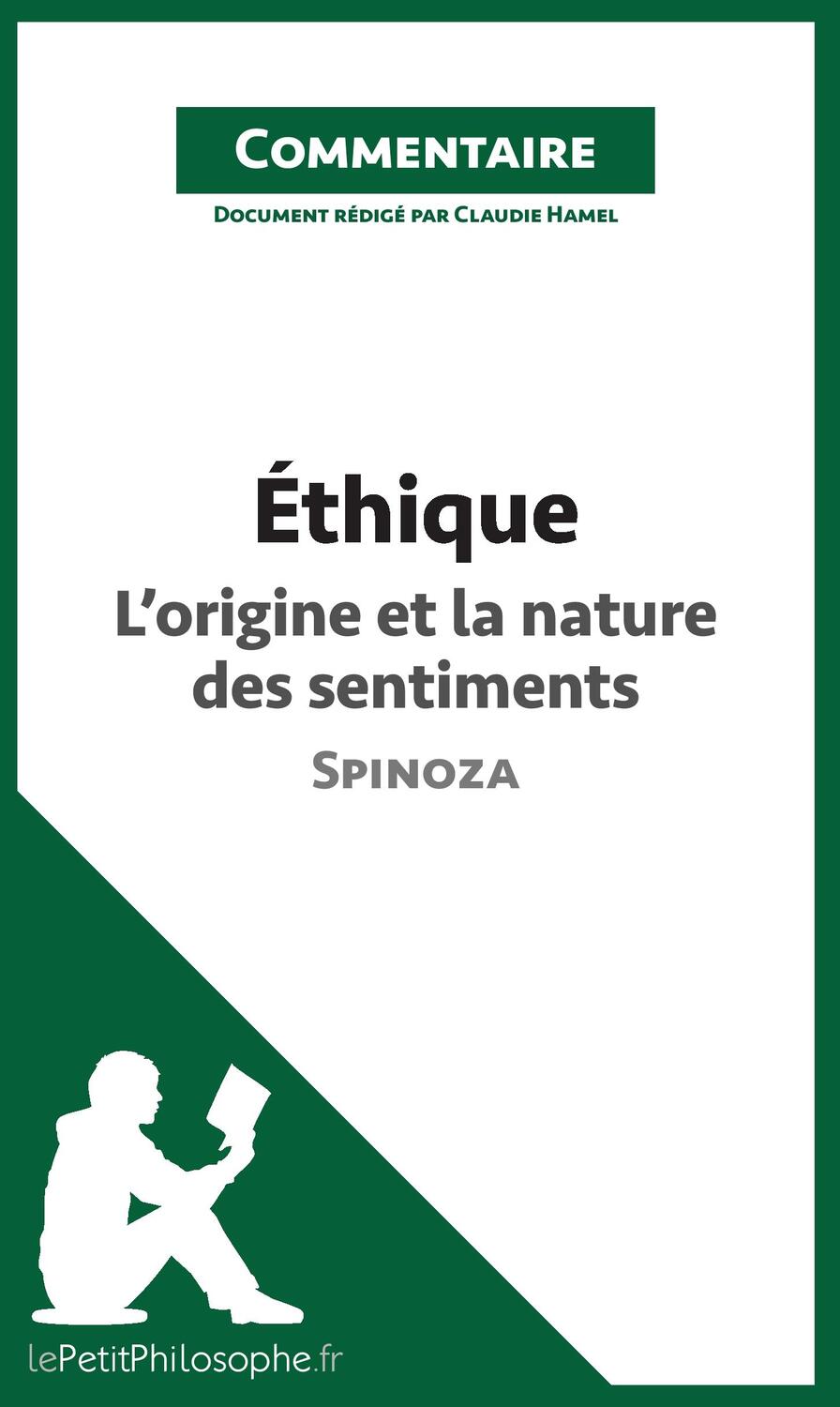 Cover: 9782806245977 | Éthique de Spinoza - L'origine et la nature des sentiments...