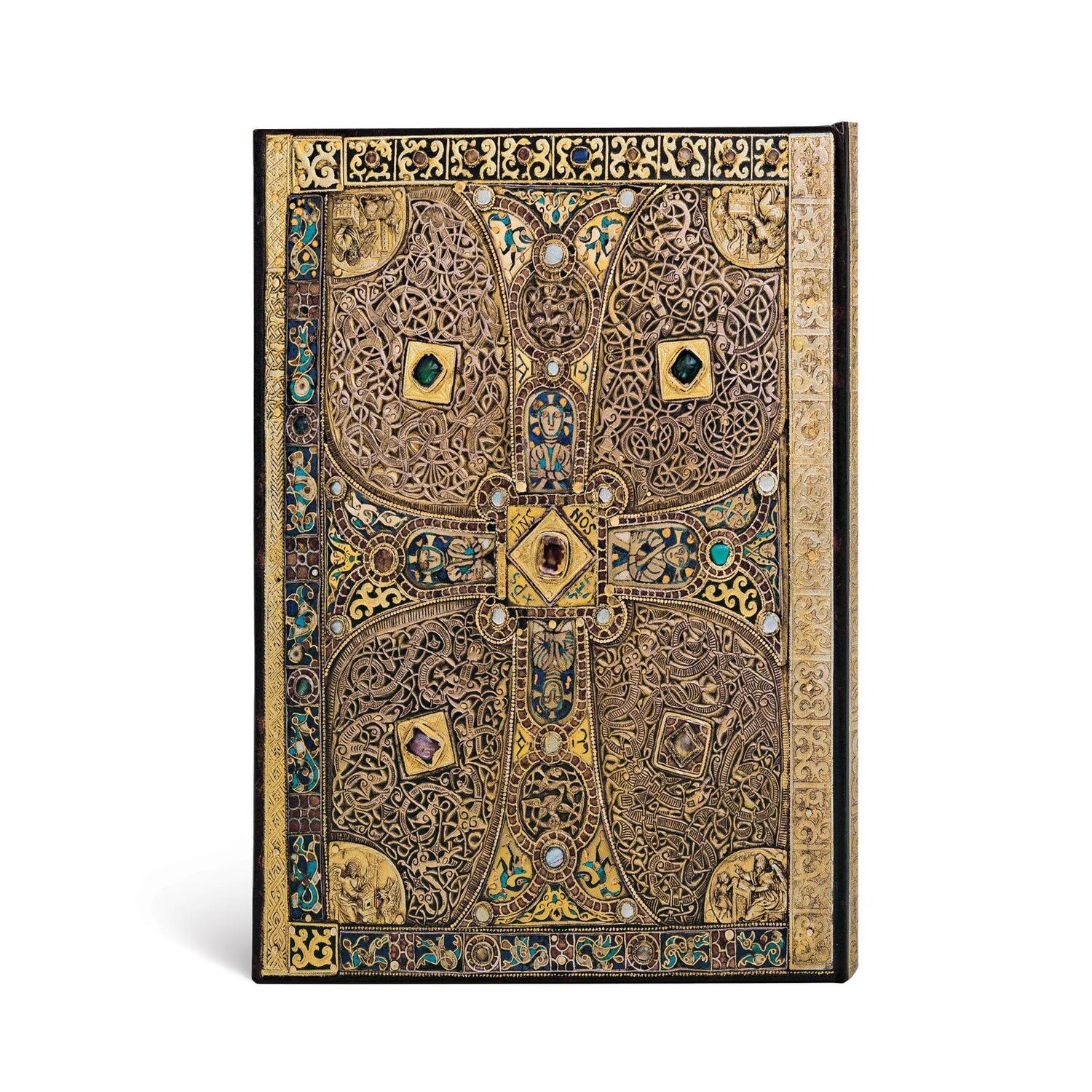 Bild: 9781439710159 | Paperblanks Lindau Lindau Gospels Hardcover Midi Lined Elastic Band...