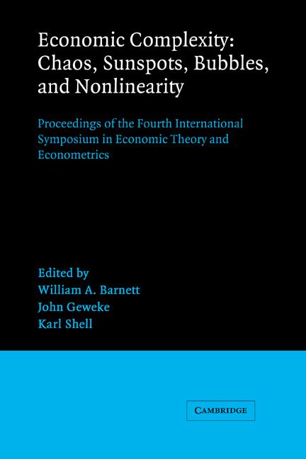 Cover: 9780521355636 | Economic Complexity | William A. Barnett (u. a.) | Buch | Englisch