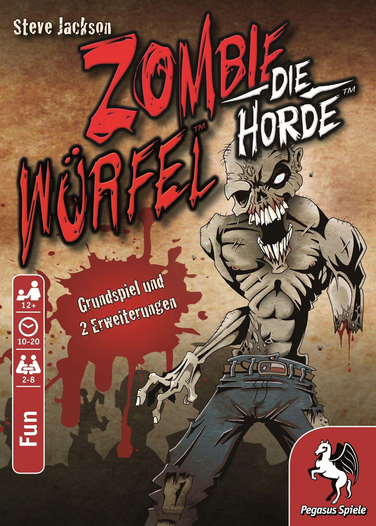 Cover: 4250231718731 | Zombie Würfel - Die Horde | Spiel | 51834G | Deutsch | 2019 | Pegasus