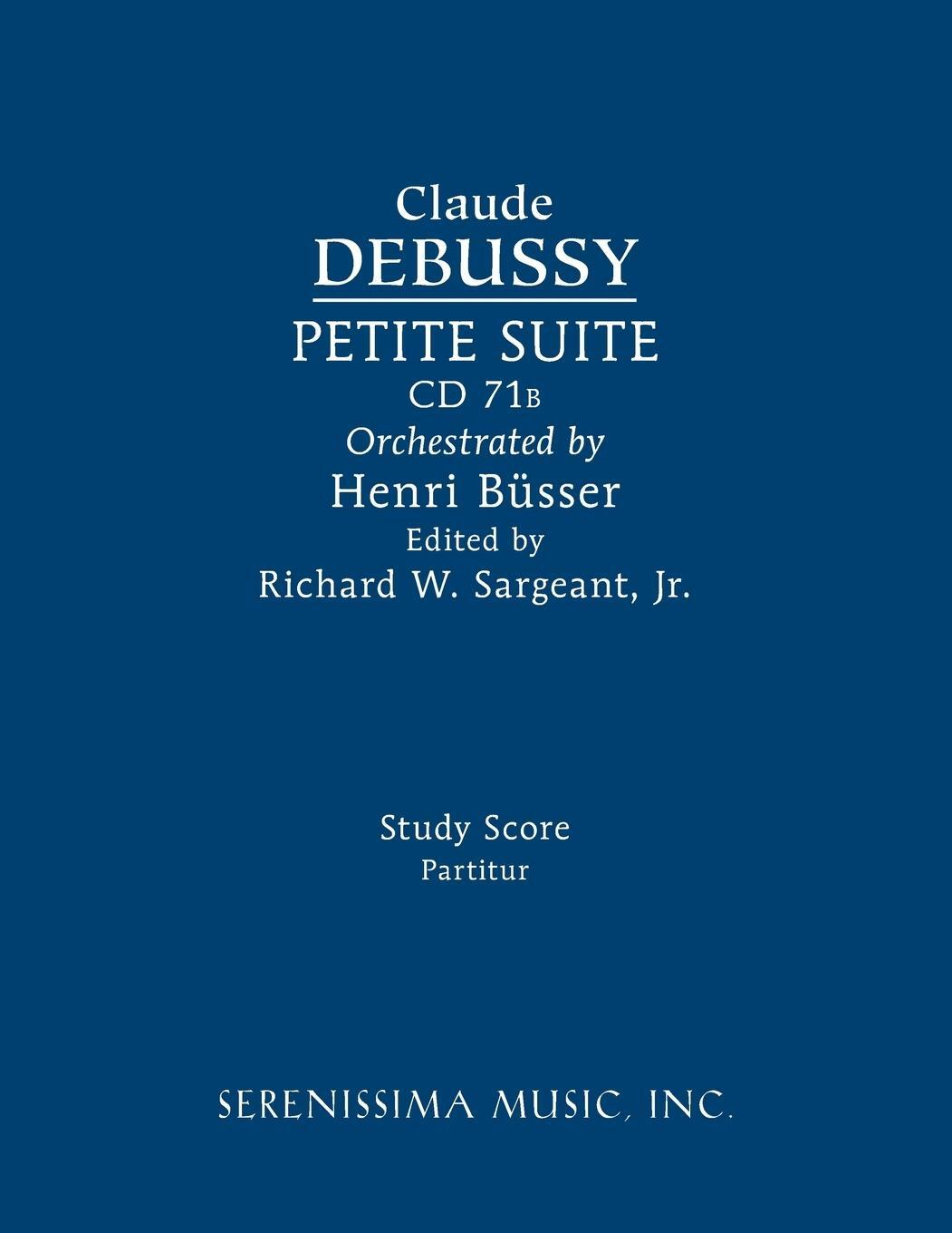 Cover: 9781608742301 | Petite Suite, CD 71b | Study score | Claude Debussy | Taschenbuch