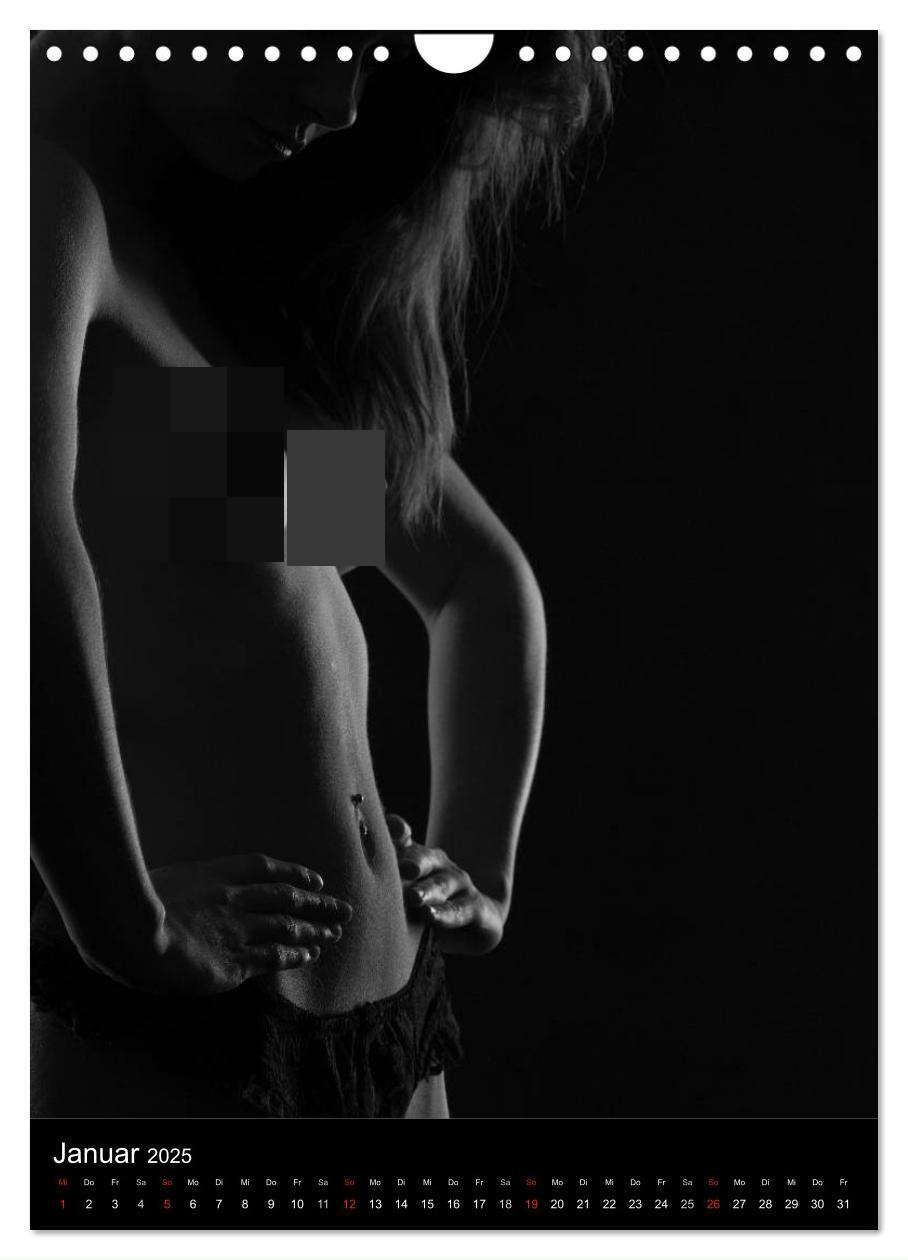 Bild: 9783457087855 | Erotische Silhouetten (Wandkalender 2025 DIN A4 hoch), CALVENDO...