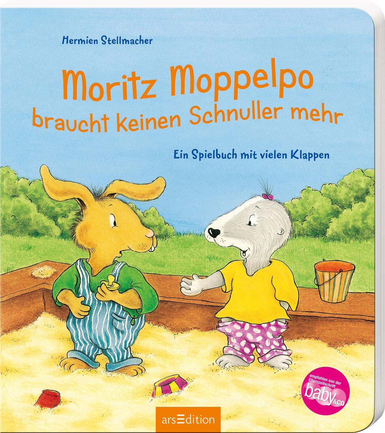 Cover: 9783760764412 | Moritz Moppelpo braucht keinen Schnuller mehr | Hermien Stellmacher