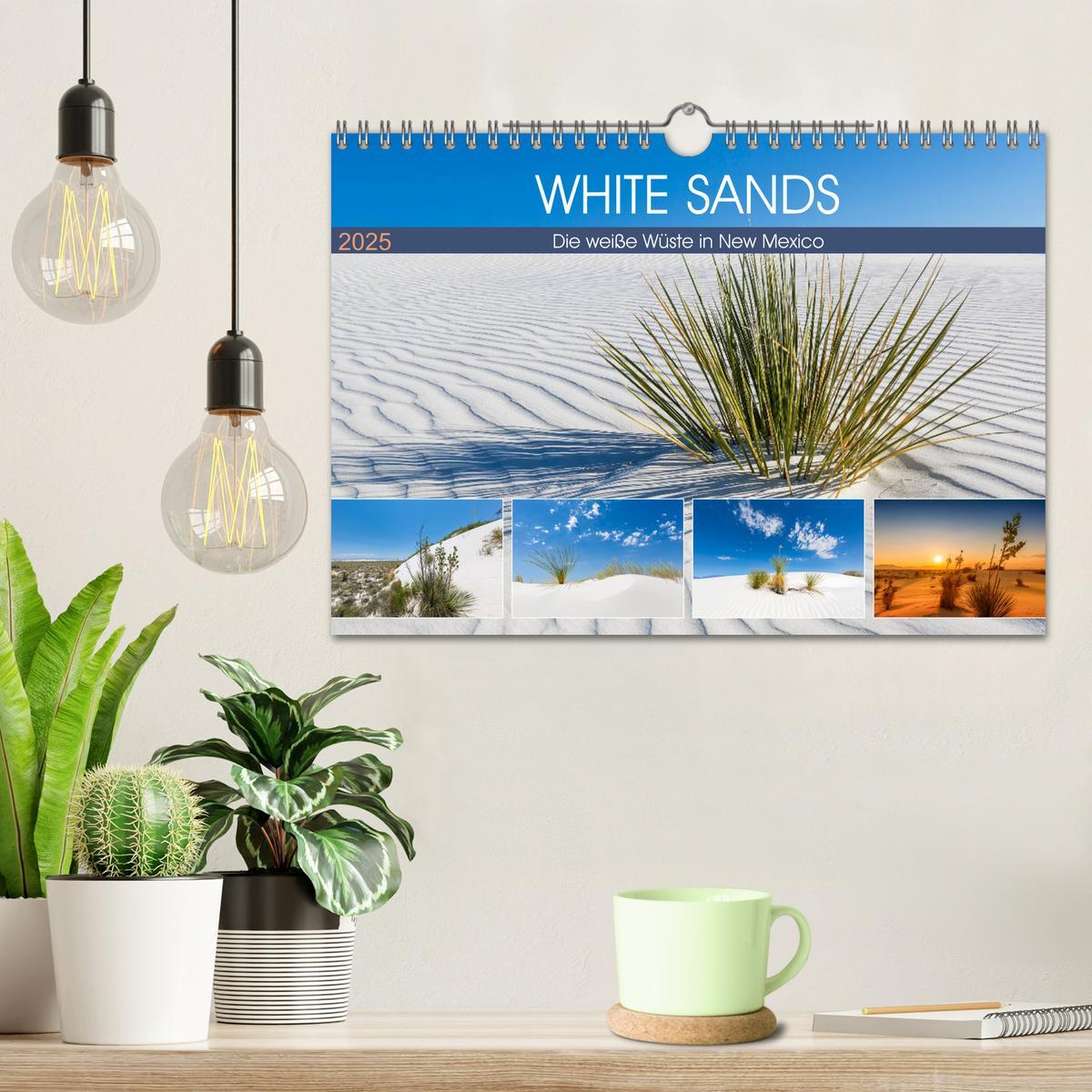 Bild: 9783435210800 | WHITE SANDS Die weiße Wüste in New Mexico (Wandkalender 2025 DIN A4...