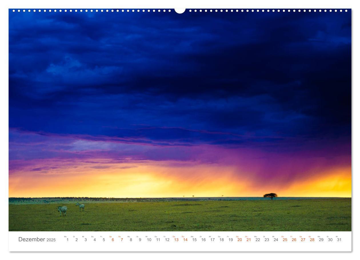 Bild: 9783435291458 | Safari Kenia (Wandkalender 2025 DIN A2 quer), CALVENDO Monatskalender