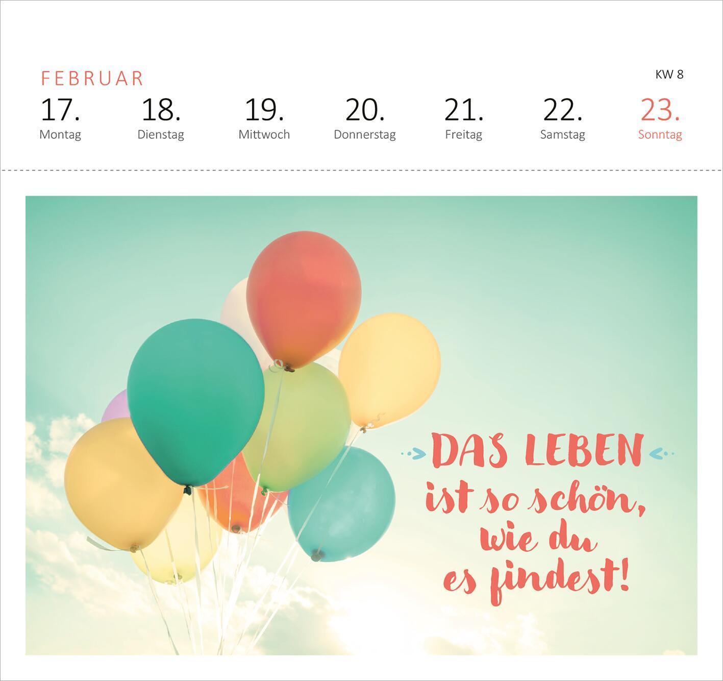 Bild: 4014489132790 | Postkartenkalender Ich wünsch dir was 2025 | Kalender | 108 S. | 2025